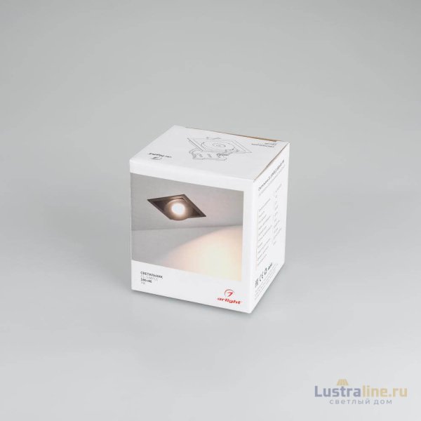 Встраиваемый светодиодный светильник Arlight CL-Simple-S80x80-9W Day4000 028148 Встраиваемый светодиодный светильник Arlight CL-Simple-S80x80-9W Day4000 028148