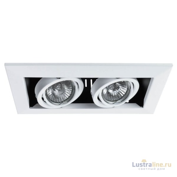 Встраиваемый светильник Arte Lamp Technika A5941PL-2WH