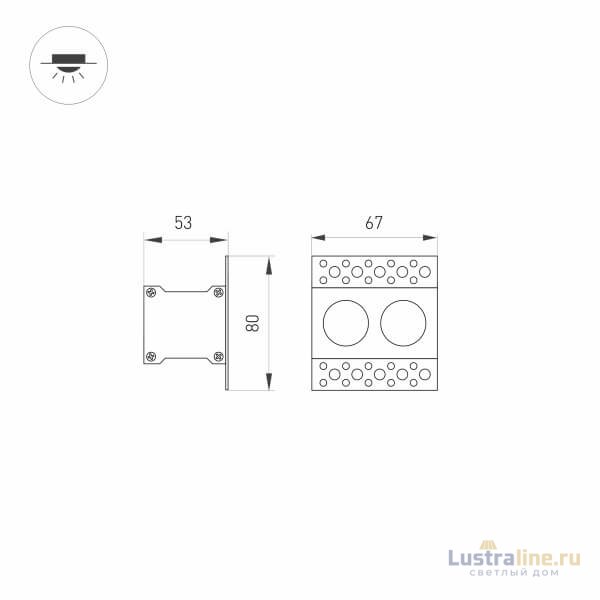 Встраиваемый светодиодный светильник Arlight MS-Orient-Built-Trimless-TC-S38x67-5W Day4000 032228 Встраиваемый светодиодный светильник Arlight MS-Orient-Built-Trimless-TC-S38x67-5W Day4000 032228