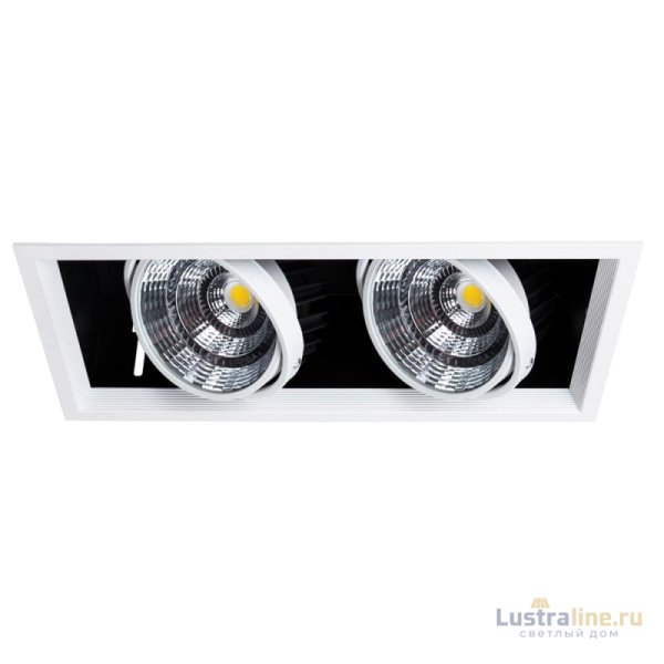 Встраиваемый светильник Arte Lamp Merga A8450PL-2WH Встраиваемый светильник Arte Lamp Merga A8450PL-2WH