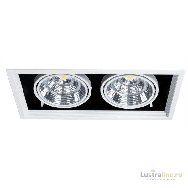 Встраиваемый светильник Arte Lamp Merga A8450PL-2WH Встраиваемый светильник Arte Lamp Merga A8450PL-2WH