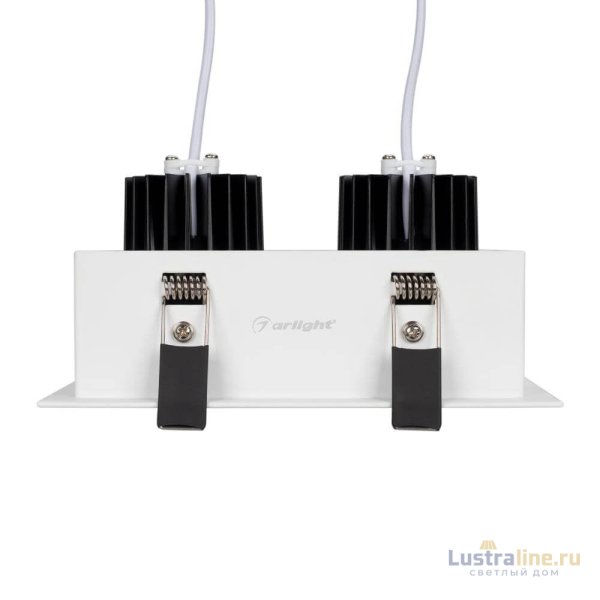 Встраиваемый светильник Arlight CL-KARDAN-S180x102-2x9W Day 024138 Встраиваемый светильник Arlight CL-KARDAN-S180x102-2x9W Day 024138