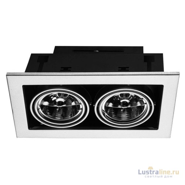 Встраиваемый светильник Arte Lamp Technika A5930PL-2SI Встраиваемый светильник Arte Lamp Technika A5930PL-2SI