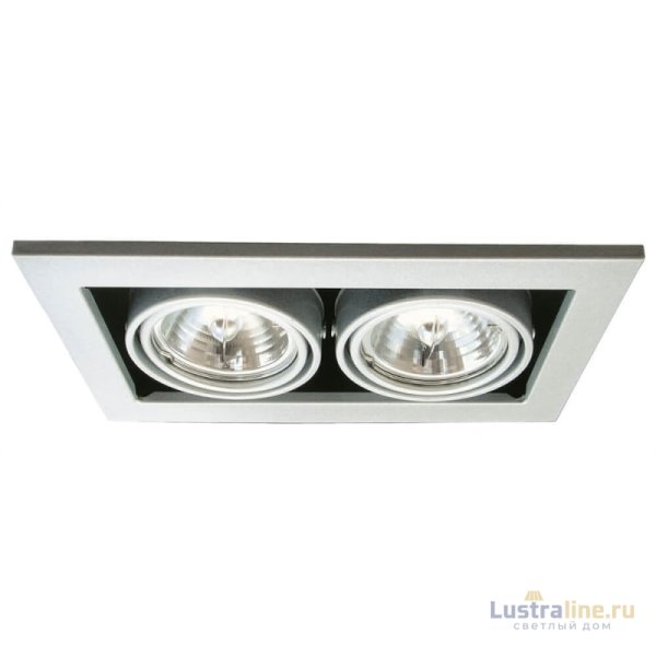 Встраиваемый светильник Arte Lamp Technika A5930PL-2SI Встраиваемый светильник Arte Lamp Technika A5930PL-2SI