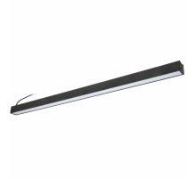 Линейный подвесной светильник Uniel ULO-K10D 52W/4000K/L125 IP65 BLACK UL-00012024