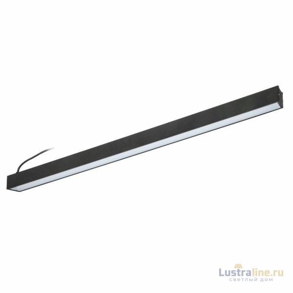 Линейный подвесной светильник Uniel ULO-K10D 22W/4000K/L50 IP65 BLACK UL-00012020