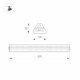 Линейный светильник Arlight SP-LAGERN-MOTION-L885-150W Day5000 052016
