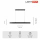 Линейный подвесной светильник Lightera Baffin LE112L-120B WIFI