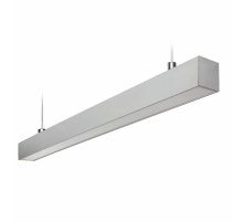 Линейный подвесной светильник Uniel ULO-K10D 52W/4000K/L125 IP65 SILVER UL-00012023