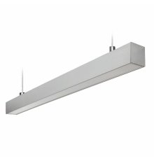 Линейный подвесной светильник Uniel ULO-K10D 52W/4000K/L125 IP65 SILVER UL-00012023