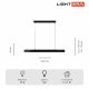 Линейный подвесной светильник Lightera Baffin LE112L-100B WIFI