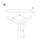 Линейный подвесной светильник Arlight SP-RAYS-3-HANG-5050-510-34W Day4000 049205