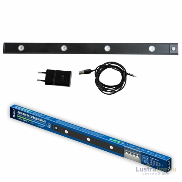Мебельный светильник Uniel ULI-F50-5W/4000K SENSOR IP40 BLACK UL-00011957 Мебельный светильник Uniel ULI-F50-5W/4000K SENSOR IP40 BLACK UL-00011957