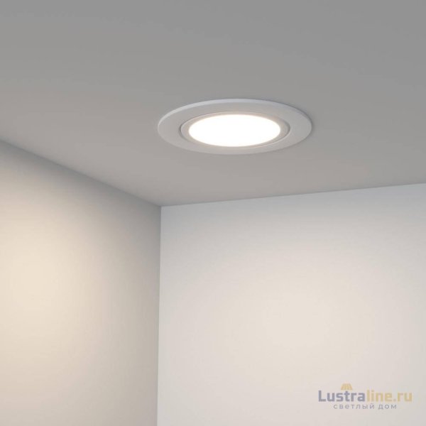 Мебельный светильник Arlight LTM-R60WH-Frost 3W Day White 110deg Мебельный светильник Arlight LTM-R60WH-Frost 3W Day White 110deg