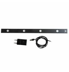 Мебельный светильник Uniel ULI-F50-5W/4000K SENSOR IP40 BLACK UL-00011957