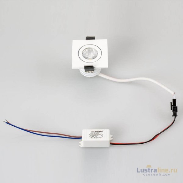Мебельный светильник Arlight LTM-S50x50WH 5W Day White 25deg Мебельный светильник Arlight LTM-S50x50WH 5W Day White 25deg