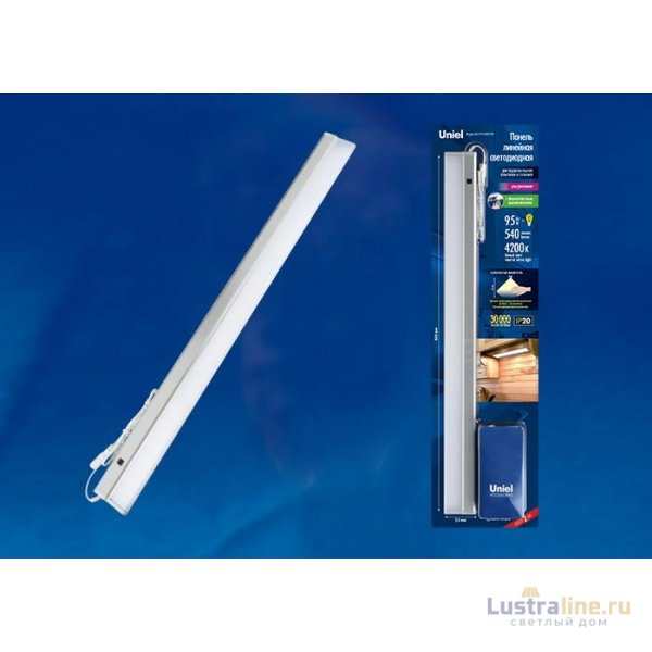 Мебельный светодиодный светильник (UL-00002883) Uniel ULI-F41-5,5W/4200K/DIM Sensor IP20 Silver