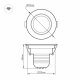 Мебельный светильник Arlight LTM-R45WH 3W Day White 30deg