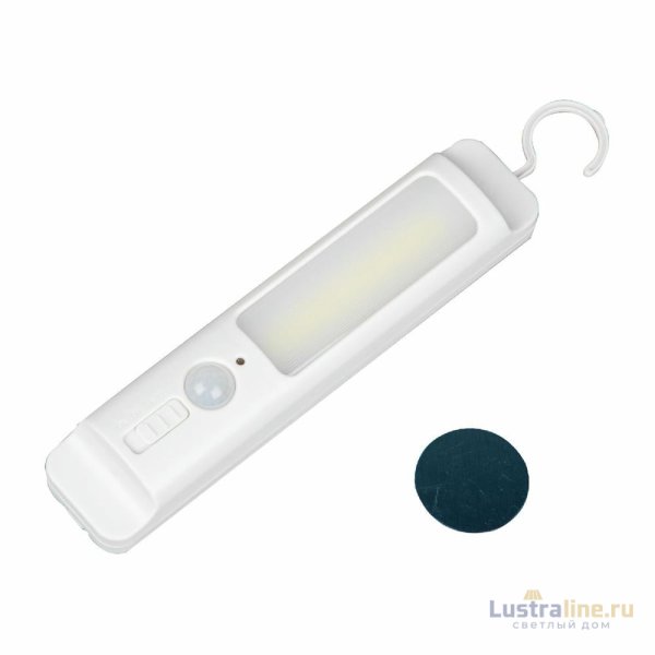 Мебельный светильник Uniel ULM-F47-0,9W/4500K/3AAA SENSOR IP20 IVORY UL-00012208 Мебельный светильник Uniel ULM-F47-0,9W/4500K/3AAA SENSOR IP20 IVORY UL-00012208
