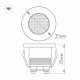 Мебельный светильник Arlight LTM-R35WH 1W Warm White 30deg