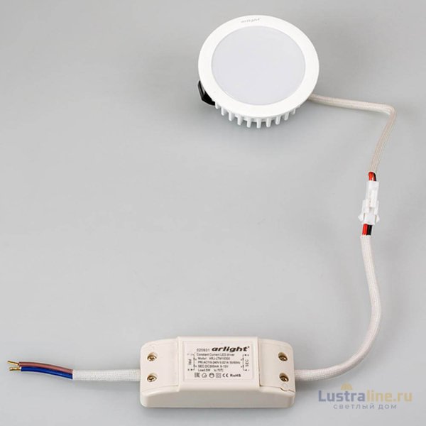 Мебельный светильник Arlight LTM-R70WH-Frost 4.5W Day White 110deg Мебельный светильник Arlight LTM-R70WH-Frost 4.5W Day White 110deg