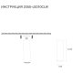 Накладной светильник Simple Story 2055-LED10CLW
