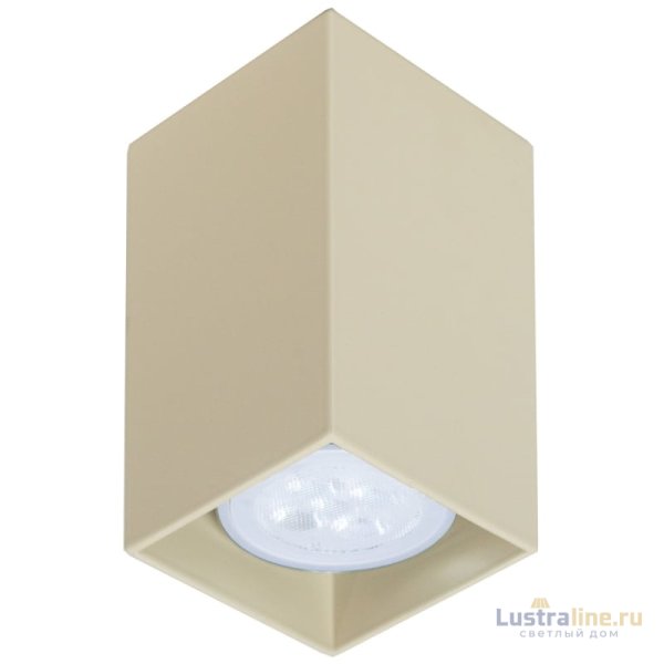 Накладной светильник TopDecor Tubo6 SQ P1 26