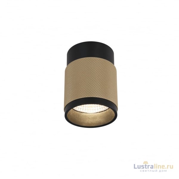 Накладной светильник iLedex Delta 1955-10W-3000K-36 BK+BR
