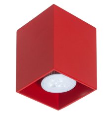 Накладной светильник TopDecor Tubo8 SQ P1 09