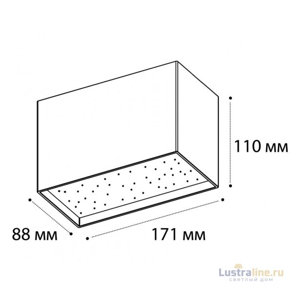Накладной светильник Italline DL 3029 white 3000K Накладной светильник Italline DL 3029 white 3000K