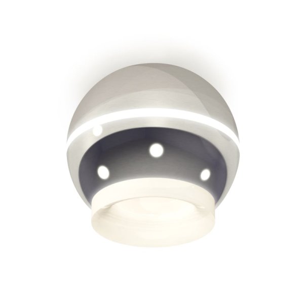 Накладной светильник с дополнительной подсветкой Ambrella Light Techno XS1104030 (C1104, N7165)