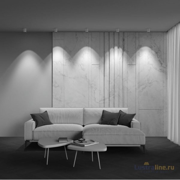 Накладной светильник Maytoni Alfa led C064CL-12W3K-RD-WB