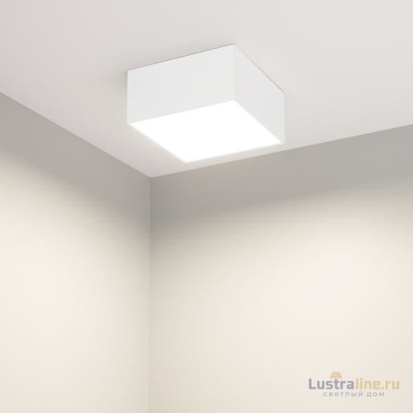 Накладной светильник Arlight SP-Quadro-S120x120-13W Day4000 034735 Накладной светильник Arlight SP-Quadro-S120x120-13W Day4000 034735