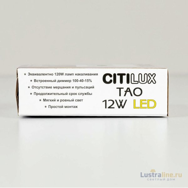 Накладной светодиодный светильник Citilux Тао CL712X120N