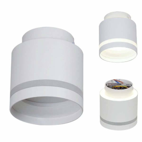 Накладной светильник Reluce 53001-9.5-001IL GX53+LED3W WT