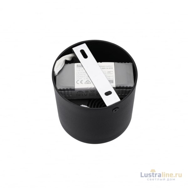 Накладной светильник iLedex Metrica 113-12W-D100-4000K-24DG-BK