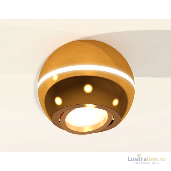 Накладной поворотный светильник с дополнительной подсветкой Ambrella Light Techno XS1105011 (C1105, N7004) Накладной поворотный светильник с дополнительной подсветкой Ambrella Light Techno XS1105011 (C1105, N7004)
