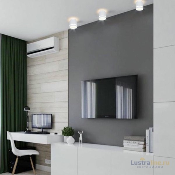 Накладной светильник Reluce 53001-9.5-001IL GX53+LED3W WT Накладной светильник Reluce 53001-9.5-001IL GX53+LED3W WT