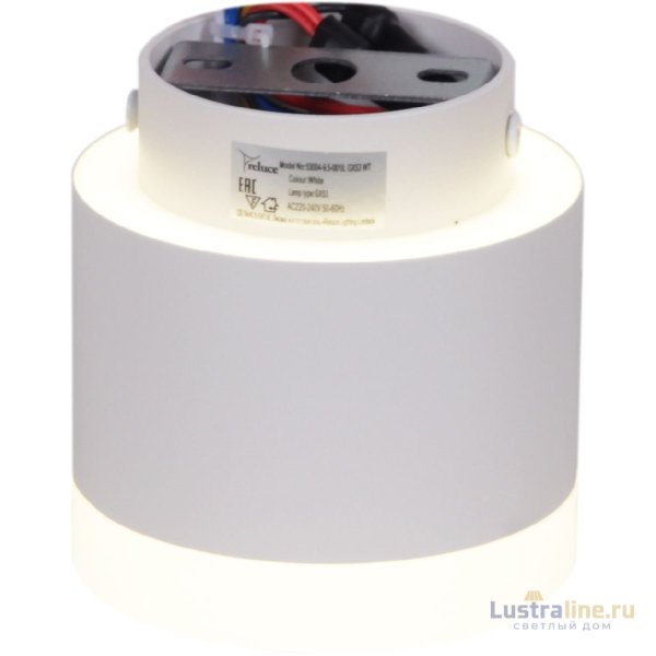 Накладной светильник Reluce 53004-9.5-001IL GX53+LED3W WT