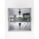Накладной светильник Elvan NLS-507SQ/1-GU10-Wh