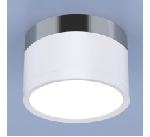 Потолочный светодиодный светильник Elektrostandard DLR029 10W 4200K белый матовый/хром 4690389122002
