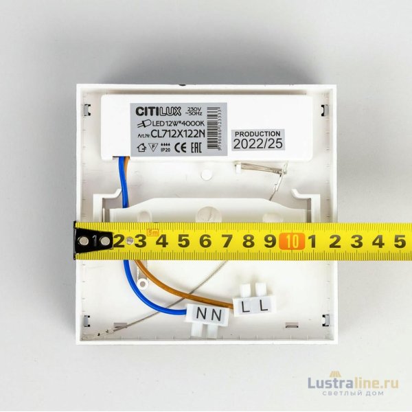 Накладной светильник Citilux Тао CL712X122N