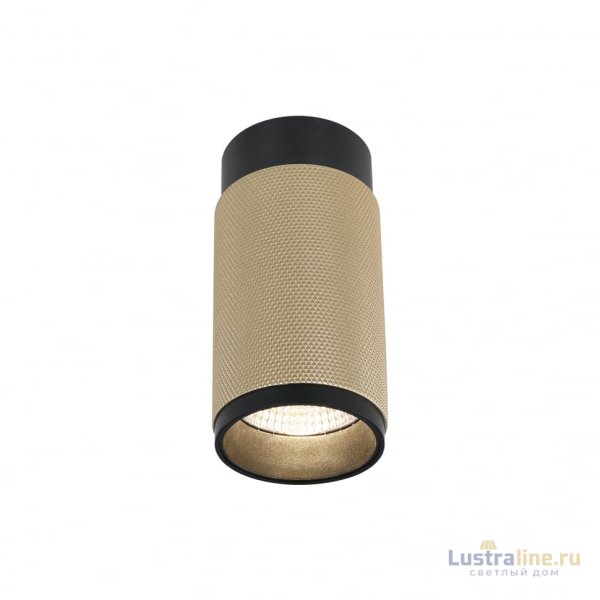 Накладной светильник iLedex Delta 1954-10W-3000K-36 BK+BR
