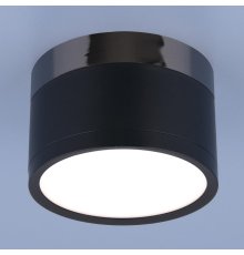 Потолочный светодиодный светильник Elektrostandard DLR029 10W 4200K черный матовый 4690389122019