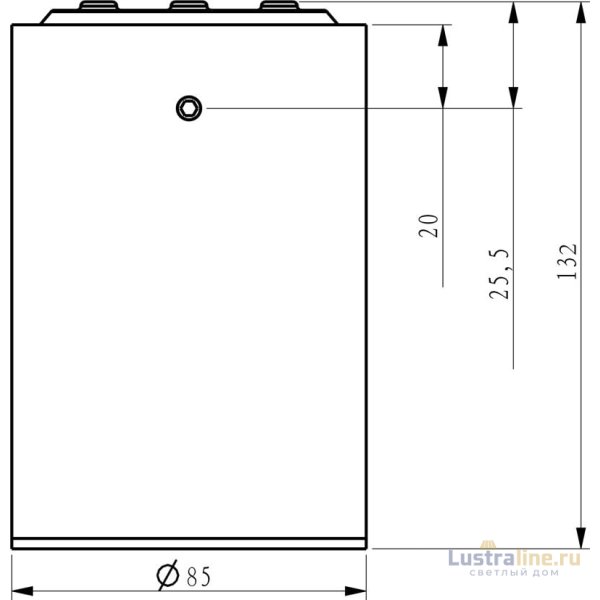 Накладной светильник Deko-Light Luna 348057