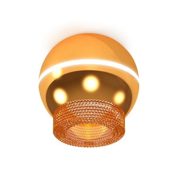 Накладной светильник с дополнительной подсветкой Ambrella Light Techno XS1105020 (C1105, N7195)
