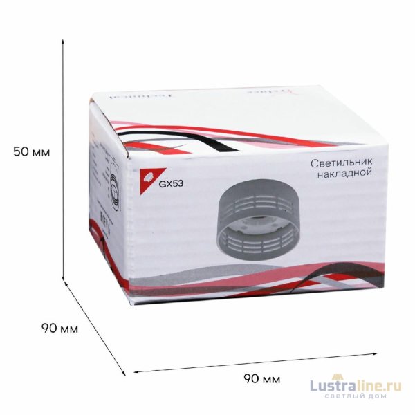 Накладной светильник Reluce 53014-9.5-001CT GX53 WT