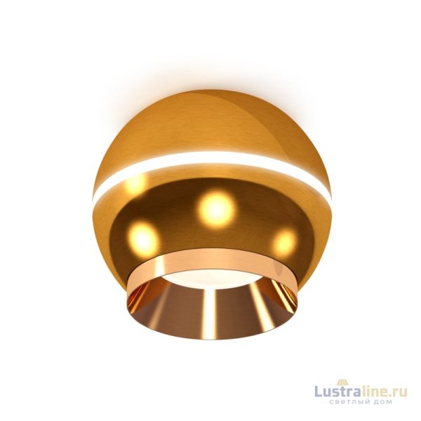 Накладной светильник с дополнительной подсветкой Ambrella Light Techno XS1105002 (C1105, N7034)