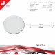 Накладной светильник Reluce 70606-9.5-001OL LED12W WH 4000K