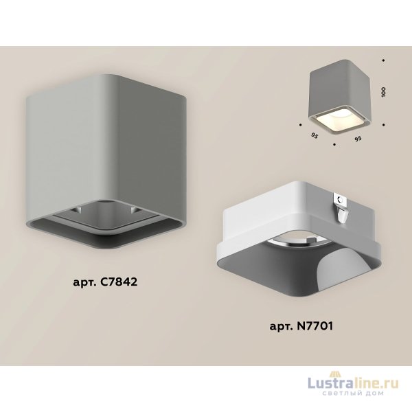 Накладной светильник Ambrella Light Techno XS7842001 (C7842, N7701)
